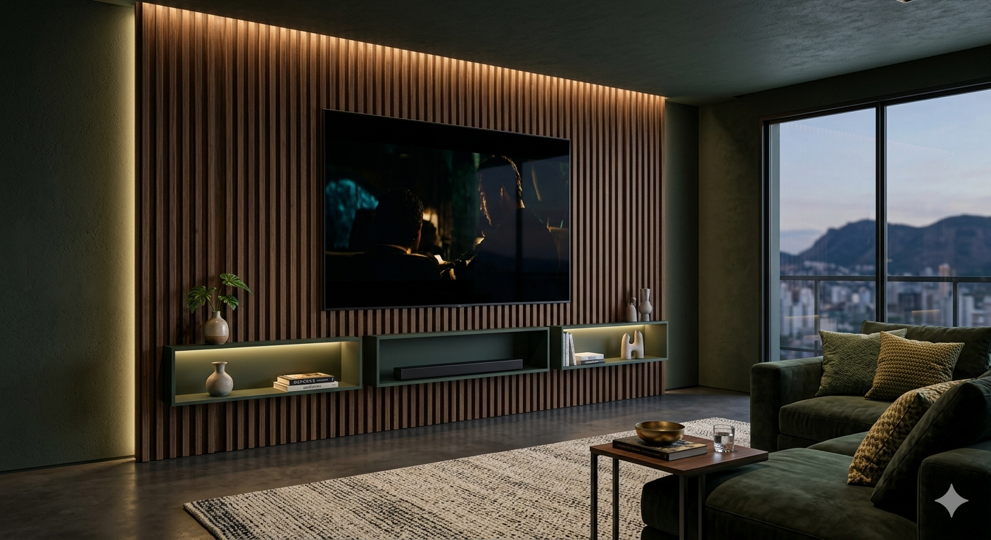 Home Theater Minimalista
